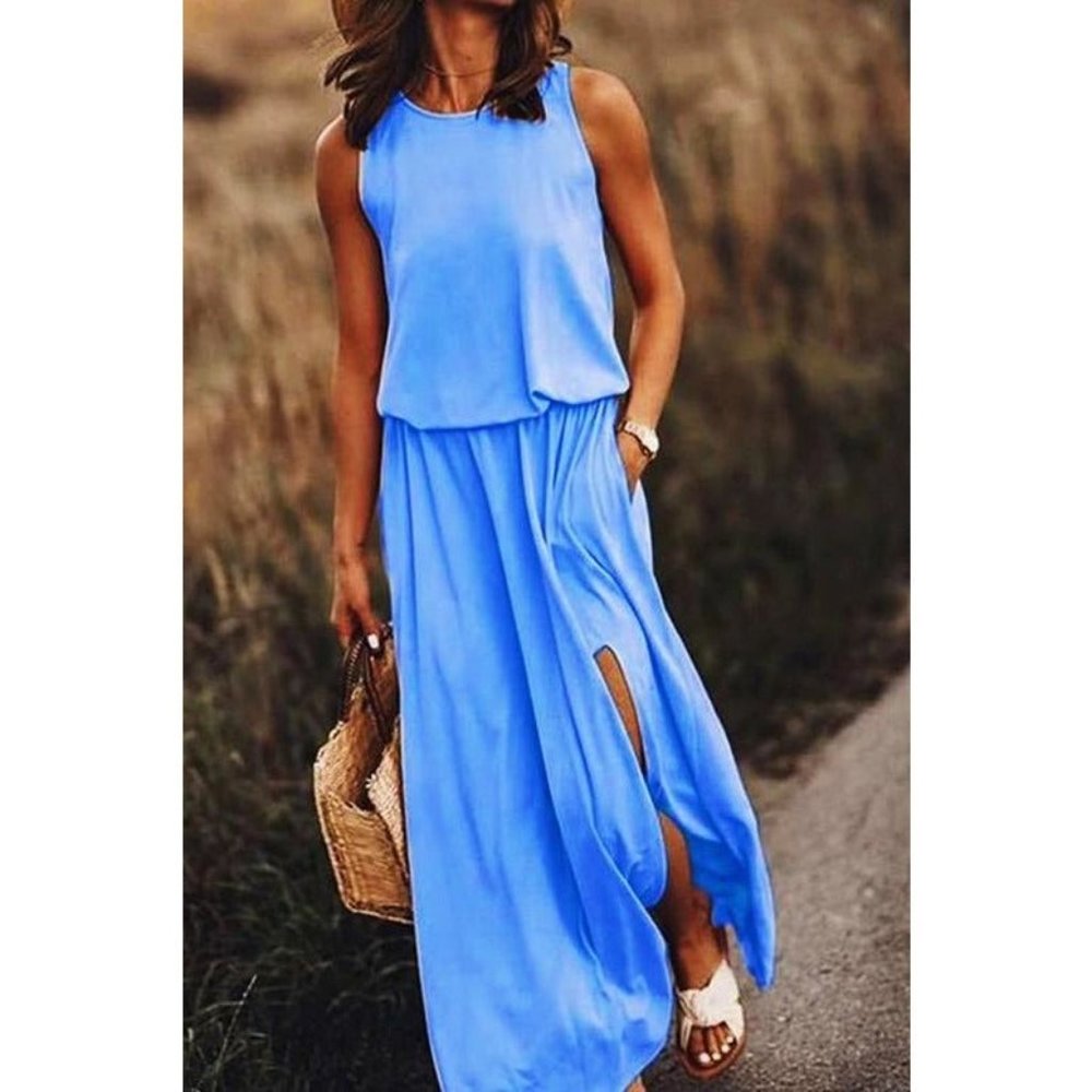 Loose Fit Maxi Dress